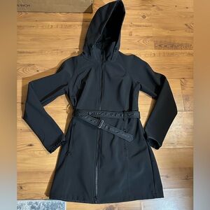 Women's S Black The North Face Apex Bionic Trench Coat